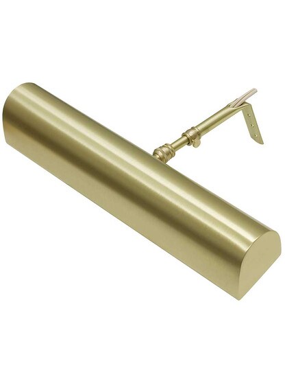 Classic 14 inch LED Picture Light in Satin Brass.
